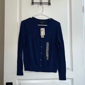 Lot of 2 NWT - Banana Republic Royal Blue and Red Cardigan